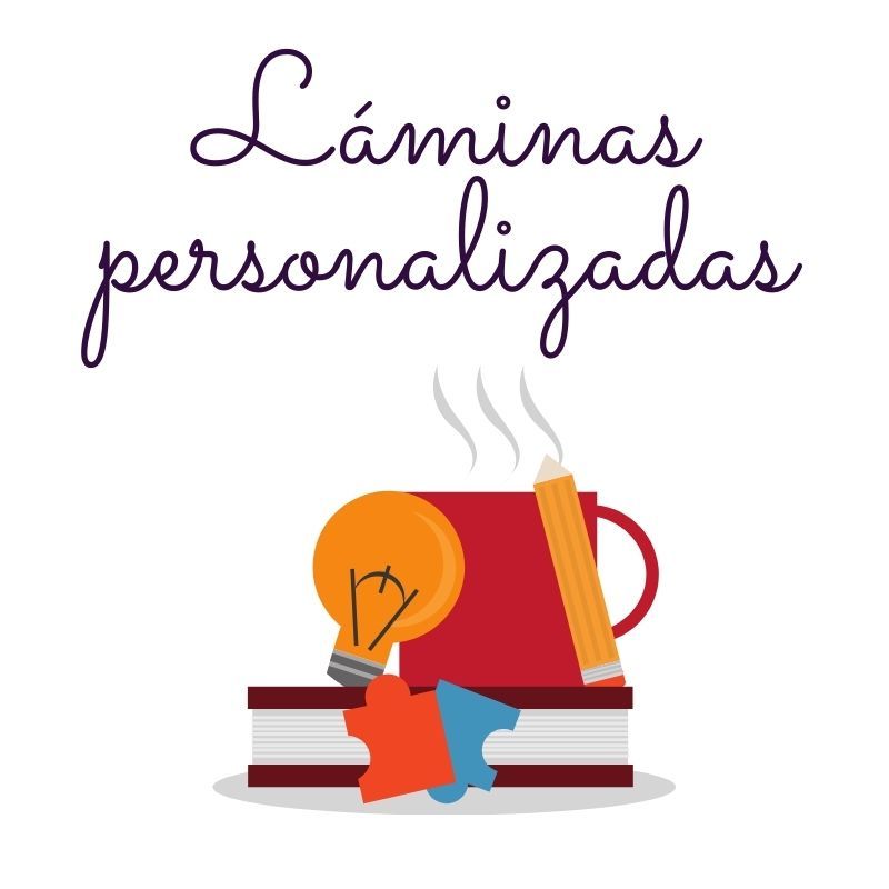 Láminas personalizadas (hasta 22 libros)