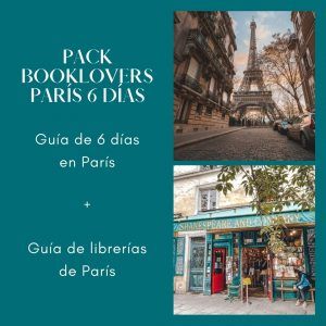 Pack Booklovers París 6 días