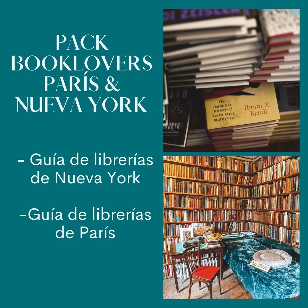 Pack guías de librerías (París + Nueva York)