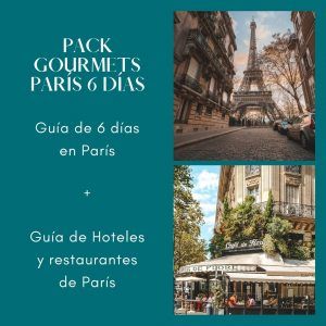 Pack Gourmets París 6 días