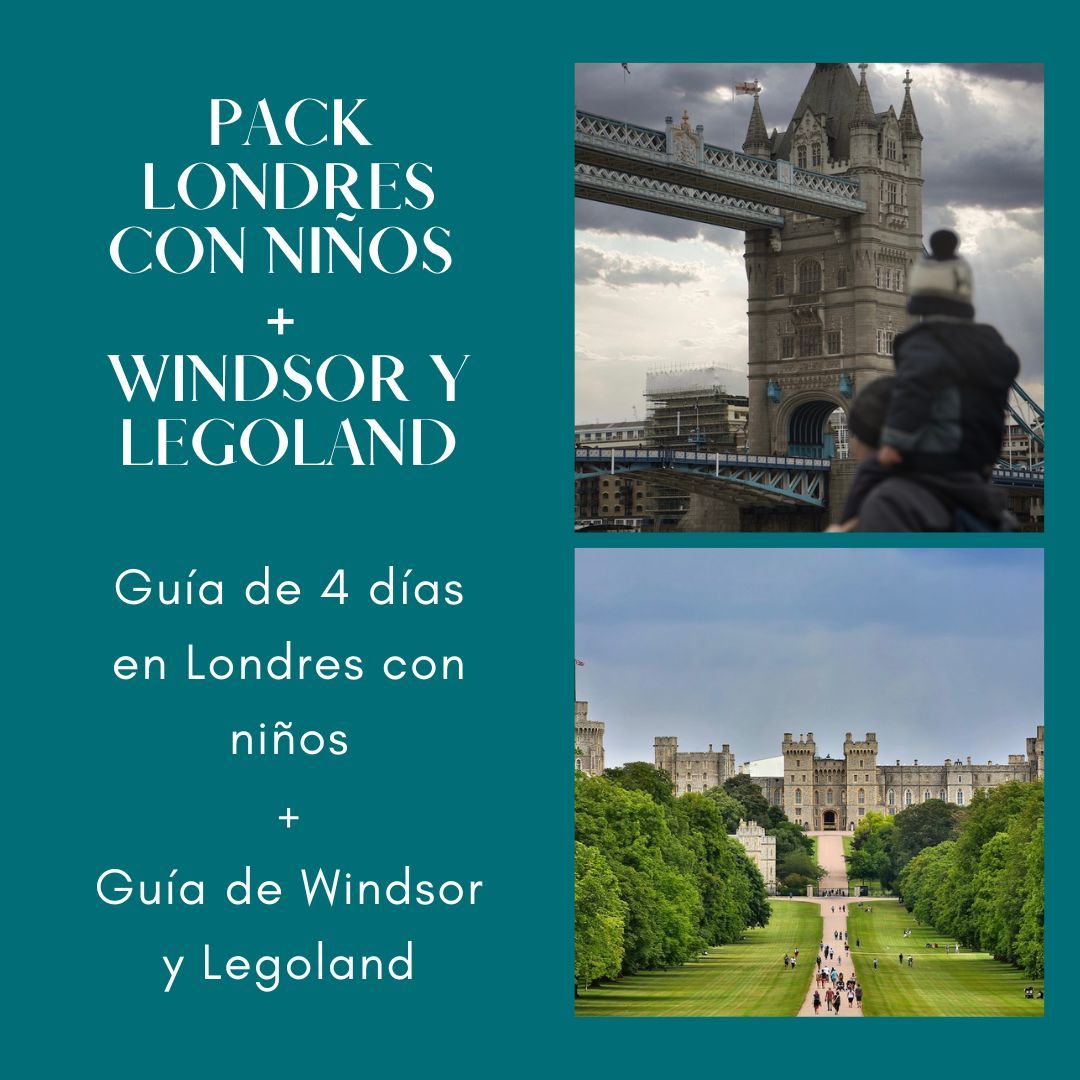 Londres con niños (4 días) + Guía de Windsor con Legoland