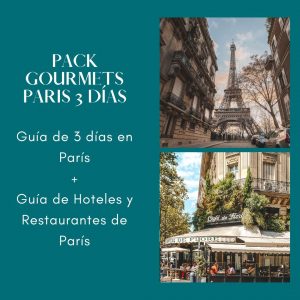 Pack Gourmets París 3 días