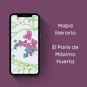 Mapa literario El París de Máximo Huerta