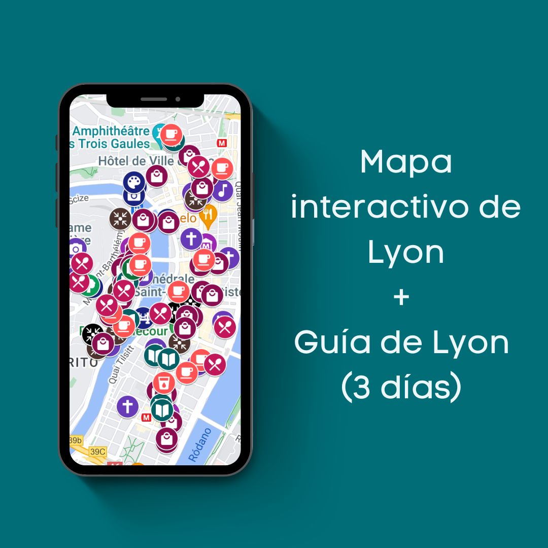 Guía de Lyon (3 días) + mapa interactivo