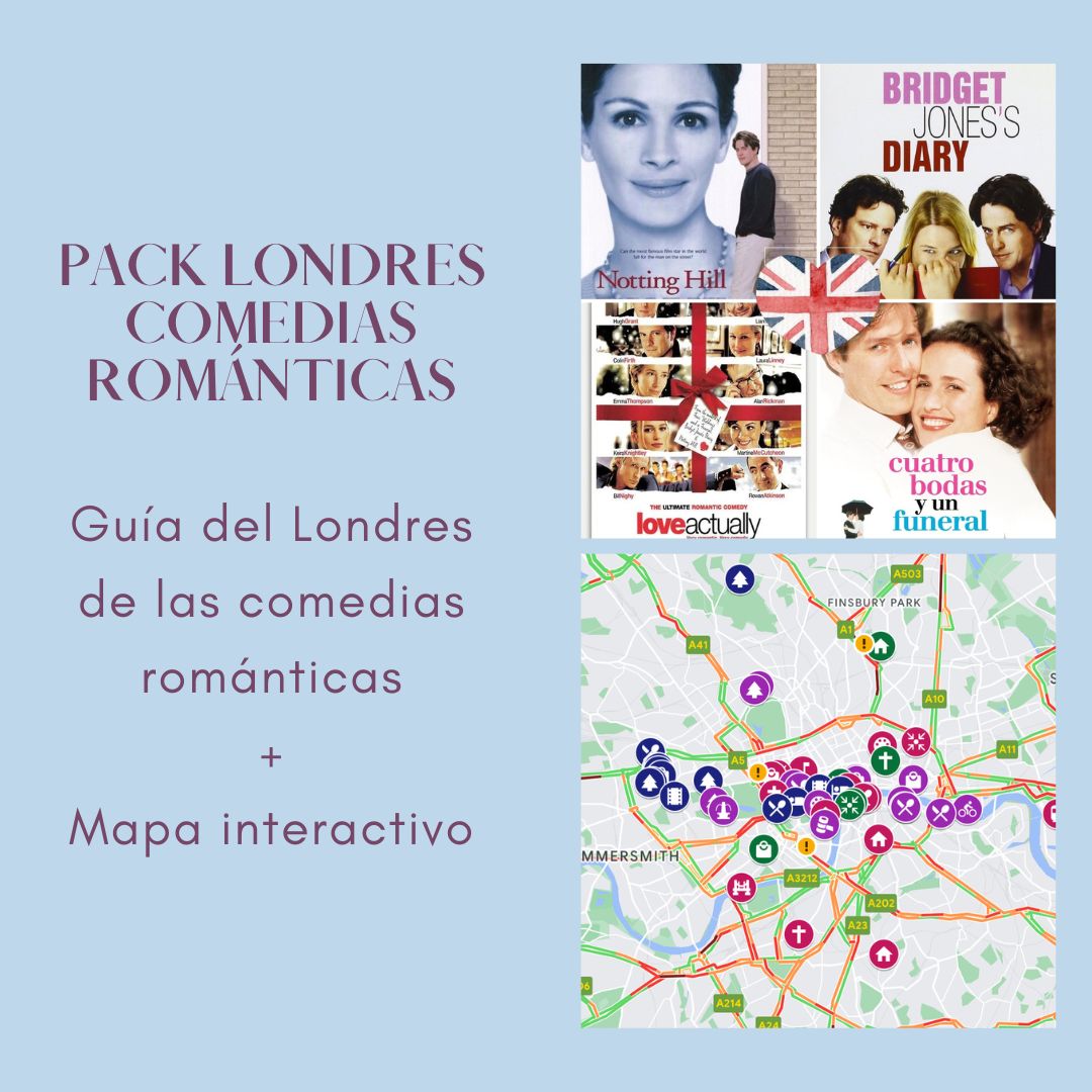 El Londres de las comedias románticas + mapa interactivo