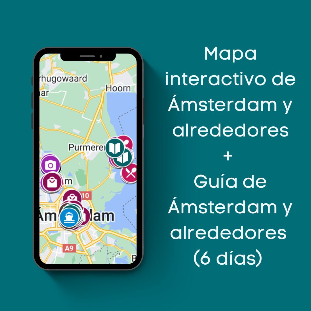 Guía de Ámsterdam y alrededores (6 días) + mapa interactivo