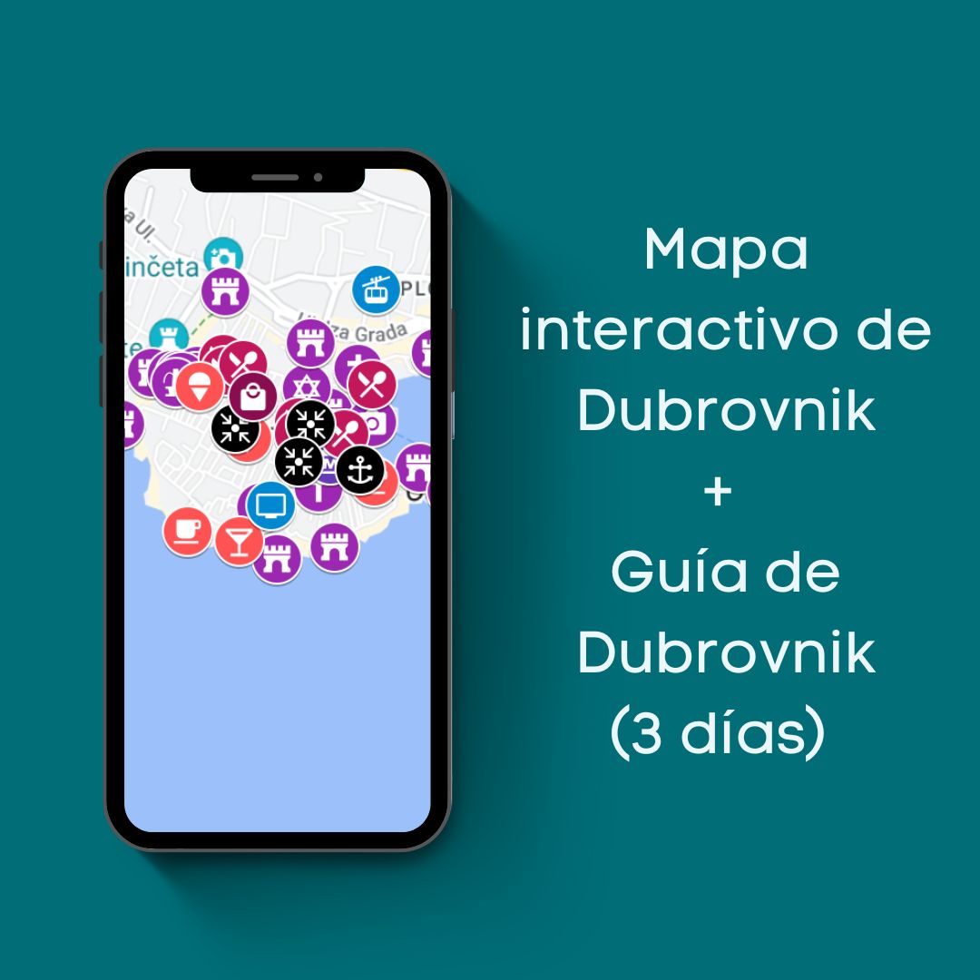 Guía de Dubrovnik (3 días) + mapa interactivo