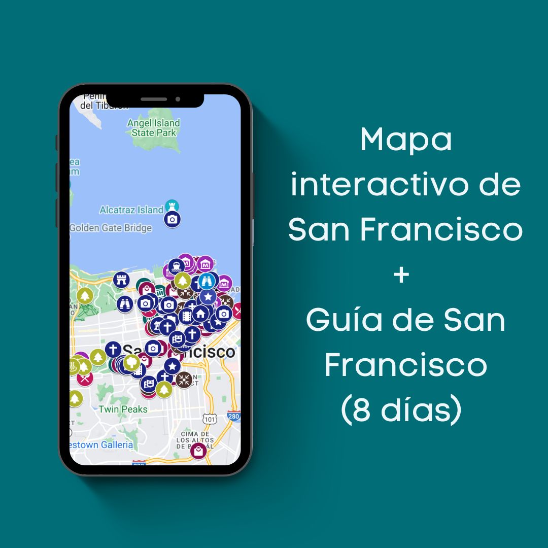 Guía de San Francisco (8 días) + mapa interactivo