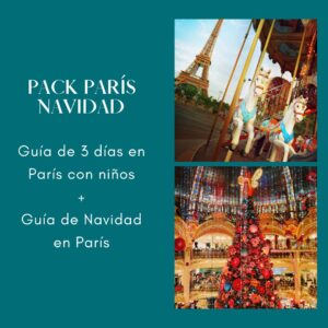 Pack París Navidad (Guía 3 días con niños + Guía de Navidad 2026) + mapa interactivo de regalo (PREVENTA)