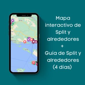 Guía de Split y alrededores (4 días) + mapa interactivo