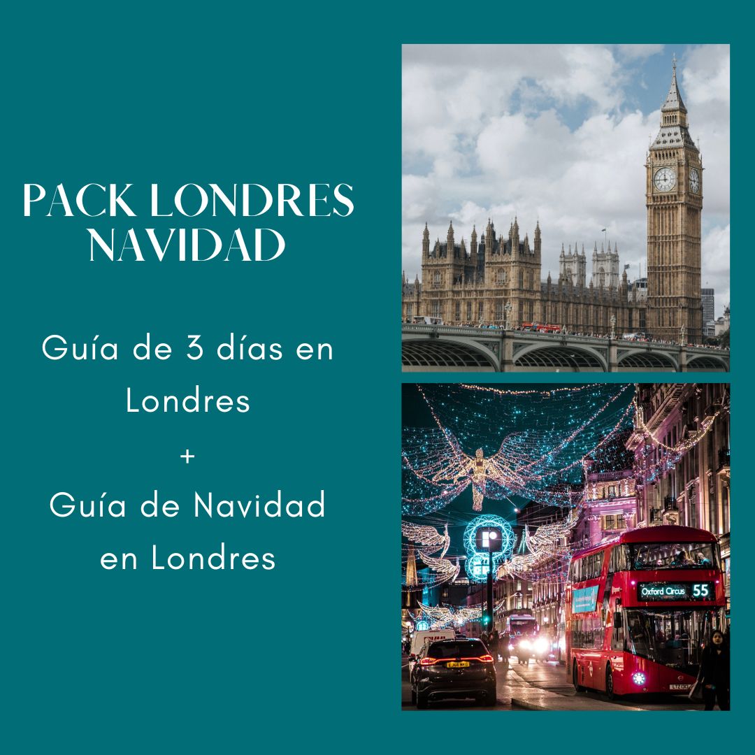 Pack Londres Navidad (Guía 3 días + Guía de Navidad 2026) + mapa interactivo de regalo (PREVENTA)