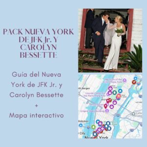 El Nueva York de JFK Jr. & Carolyn Bessette + mapa interactivo