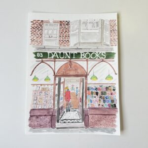 Daunt Books - Londres (Acuarela original)