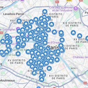 Mapa París: ¿Quién vivió aquí?