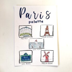 Paris Palette (Ilustración original)