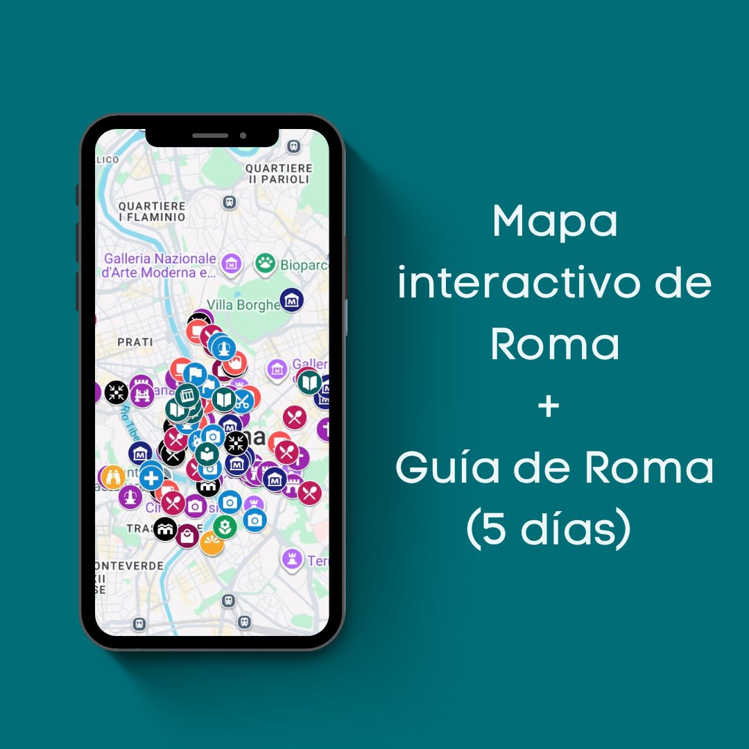 Guía de Roma (5 días/4 noches) + mapa interactivo