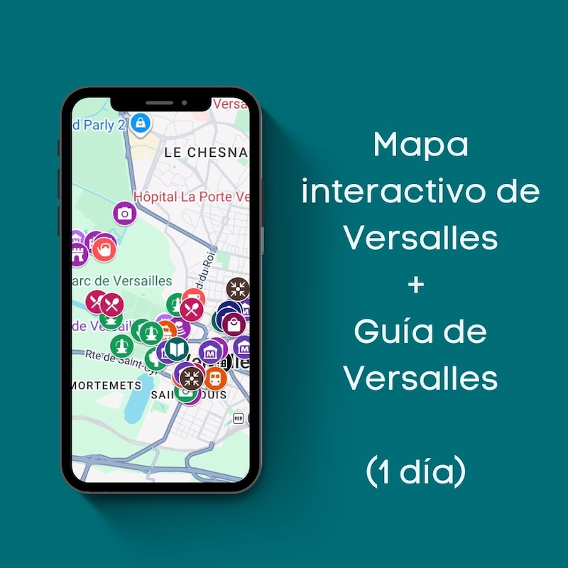 Versalles (excursión 1 día) + mapa interactivo