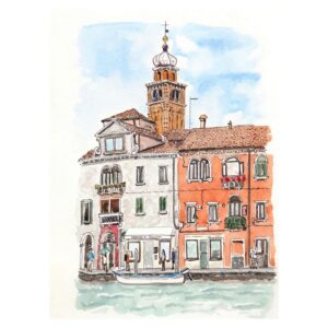Murano (acuarela original)